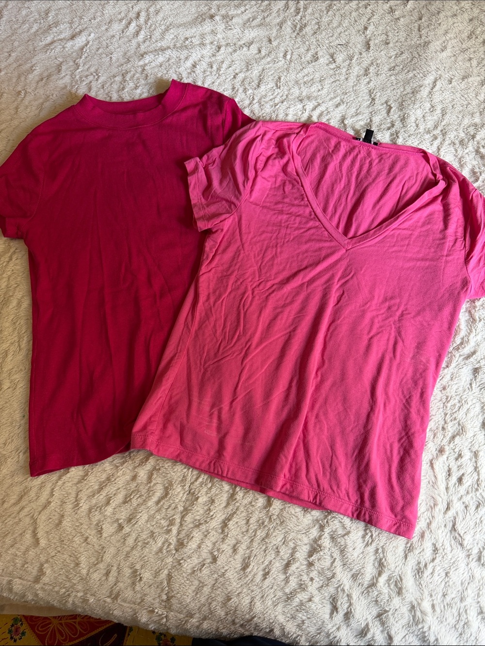 2-pack Express and Ribbed Knit New Day Women's Tees